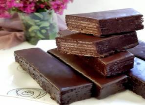 قیمت ویفر روکش شکلاتی + مشخصات بسته بندی عمده و ارزان